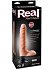 Вибратор с мошонкой на присоске Real Feel Deluxe №6 телесный фото 4
