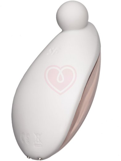 Точечный клиторальный стимулятор Satisfyer Spot On 2 белый фото 1