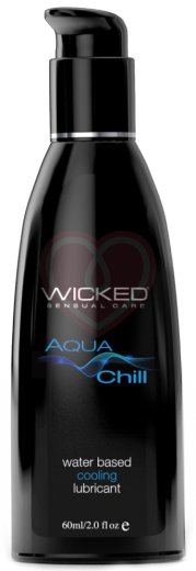 Охлаждающий лубрикант на водной основе Wicked Aqua Chill 60 мл фото 1