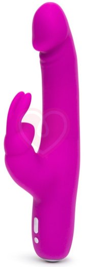 Вибратор Happy Rabbit Slimline Realistic лиловый фото 1