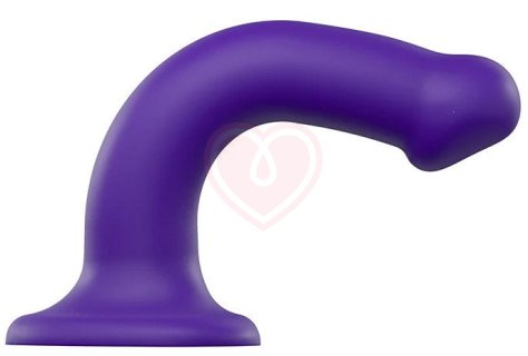 Фаллоимитатор Strap-On-Me Dildo Dual Density Semi-Realistic M 16,4 см фиолетовый фото 2