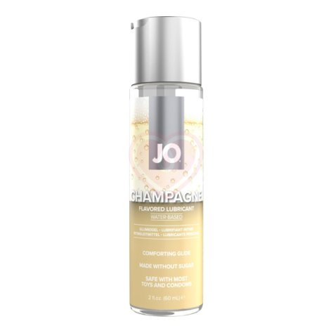 Съедобный лубрикант System JO H2O Flavored Champagne Шампанское 60 мл фото 1