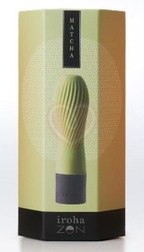 Вибратор Tenga Iroha Zen Matcha зелёный фото 5