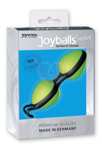 Вагинальные шарики Joyballs Secret зелёные фото 2