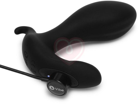 Расширяющийся вибростимулятор простаты b-Vibe Expand Plug с пультом черный фото 9
