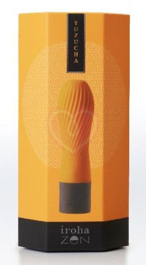 Вибратор Tenga Iroha Zen Yuzucha жёлтый фото 5