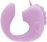 Двусторонний вибратор Unihorn C Horse Marina Lilac с функцией пульсации фиолетовый фото 1