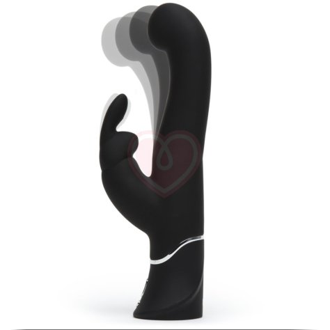 Вибратор с функцией колебания Happy Rabbit G-Spot Stroker чёрный фото 3