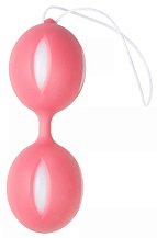 Вагинальные шарики для тренировок Кегеля Wiggle Duo Kegel Ball розовые