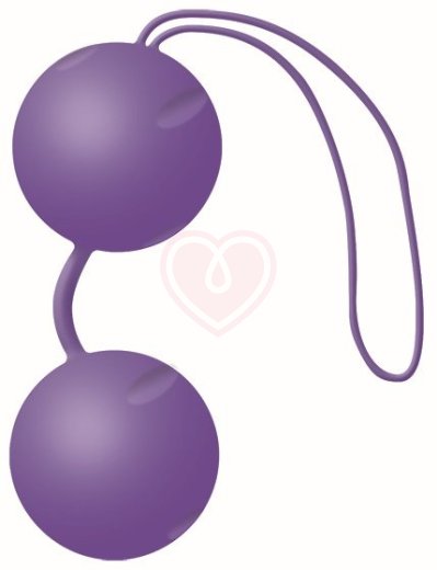 Вагинальные шарики Joyballs Trend матовые фиолетовые фото 1