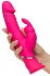 Вибратор с клиторальным стимулятором Happy Rabbit Realistic Dual Density розовый фото 5