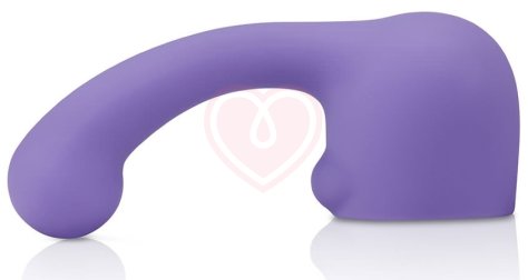 Утяжелённая насадка для массажёра Le Wand Petite Curve фиолетовый фото 1