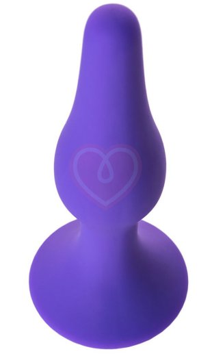 Силиконовая анальная пробка ToyFa A-Toys средняя фиолетовая фото 5