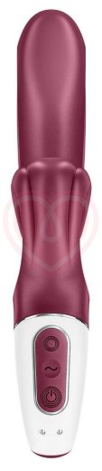 Вибратор с клиторальным стимулятором Satisfyer Love Me бордовый фото 3