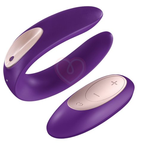 Стимулятор для пар с пультом управления Satisfyer Partner Toy Plus Remote фиолетовый фото 10