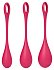 Набор из 3 вагинальных шариков Satisfyer Yoni Power 1 розовый фото 3