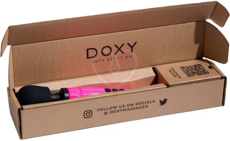 Вибромассажёр в алюминиевом корпусе Doxy Die Cast розовый фото 4
