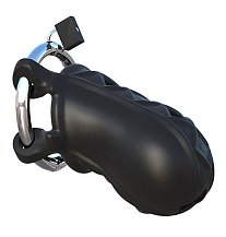 Замок верности Extreme Silicone Cock Blocker чёрный