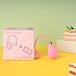 Виброяйцо с управлением от приложения Magic Sundae розовое фото 5