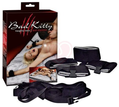 Набор для фиксации в кровати с креплением под матрас Bad Kitty Bed Shackles фото 3