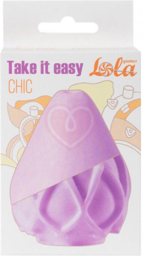 Мужской мастурбатор Take it Easy Chic сиреневый фото 3