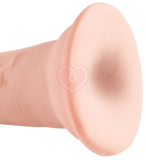 Фаллоимитатор на присоске King Cock Triple Density 13 см телесный фото 3