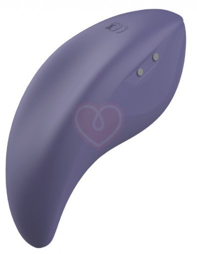 Изогнутый мини-вибратор Bcurious Premium Massager фиолетовый фото 2