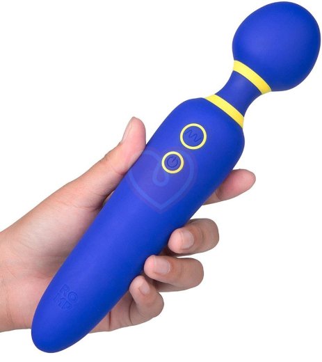 Вибромассажёр Romp Flip Wand Massager синий фото 1