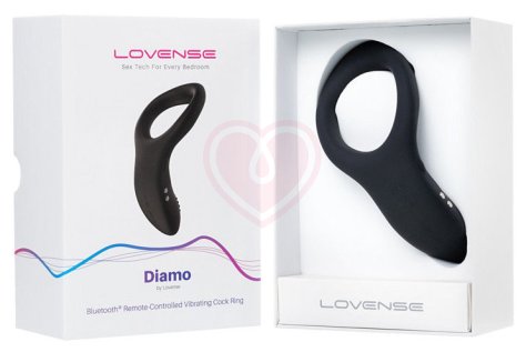 Эрекционное кольцо Lovense Diamo с управлением от приложения фото 2