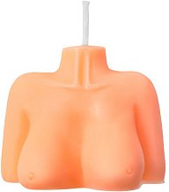 Декоративная свеча Женский силуэт Pecado BDSM оранжевая