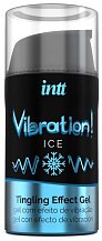 Стимулирующий охлаждающий гель Intt Vibration! Ice 15 мл