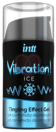 Стимулирующий охлаждающий гель Intt Vibration! Ice 15 мл фото 1