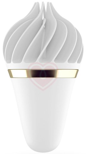Вибратор с нежными лепестками Satisfyer Sweet Treat белый фото 2