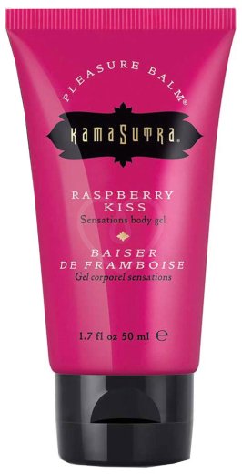 Стимулирующий гель KamaSutra Pleasure Balm Sensations Raspberry Kiss Малина 50 мл фото 1