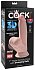 Фаллоимитатор с увеличенной мошонкой King Cock Plus 7 Triple Density 21,5 см фото 5