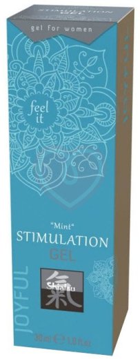 Возбуждающий гель для женщин Shiatsu Stimulation Gel Мята 30 мл фото 2