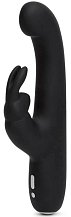 Вибратор Happy Rabbit Slimline G-Spot чёрный