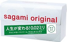 Ультратонкие полиуретановые презервативы Sagami Original 002 12 шт