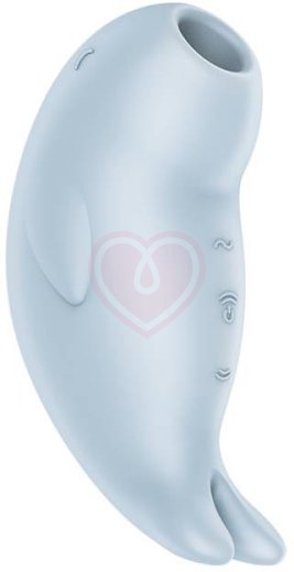 Вакуумно-волновой вибростимулятор Satisfyer Seal You Soon голубой фото 4