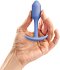 Утяжелённая анальная пробка для ношения b-Vibe Snug Plug 1 мини сиреневая фото 2