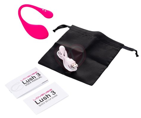 Виброяйцо с управлением от приложения Lovense Lush 3 фото 5