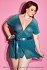 Халатик цвета морской пены Plus Size фото 1
