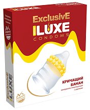Презерватив Luxe exclusive Кричащий банан с шариками 1 шт