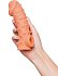 Насадка с бугорками и отверстием для мошонки Kokos Cock Sleeve CS005-L фото 3