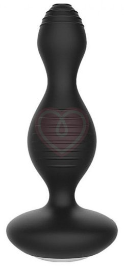 Анальная вибропробка с электростимуляцией Shots Vibrating Buttplug фото 2