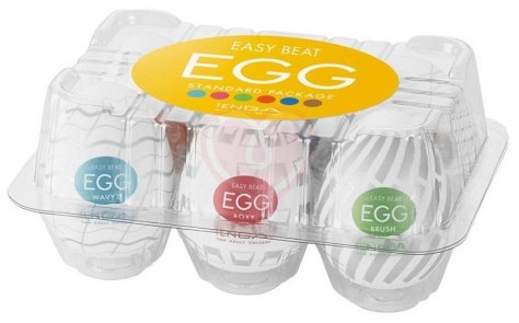 Набор мастурбаторов в форме яйца Tenga Eggs New Standard 6 шт фото 3