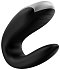 Парный вибратор Satisfyer Double Fun с управлением от приложения или пульта чёрный фото 3