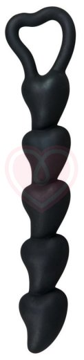 Анальная цепочка Black Velvets Сердце фото 1