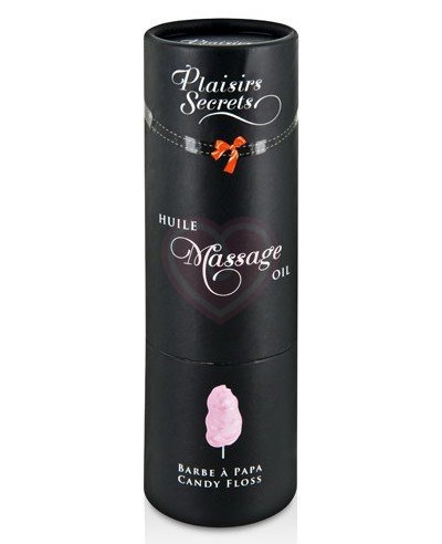 Масло для оральных ласк и массажа Concorde Massage Oil Сахарная вата 59 мл фото 2