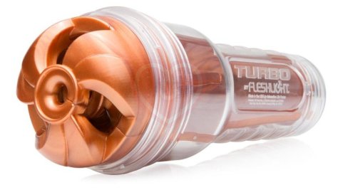 Мастурбатор с имитацией минета Fleshlight Turbo Thrust рыжий фото 1
